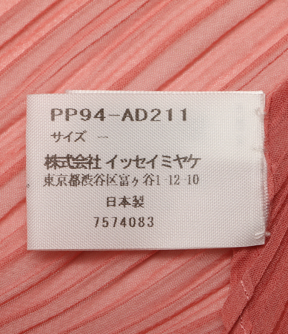 プリーツプリーズ  ストール サーモンピンク PP94-AD211      レディース   PLEATS PLEASE