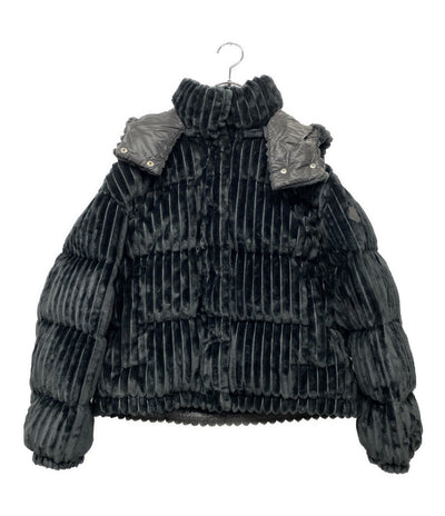 モンクレール  ダウンジャケット ベロア グレー G20931A00104 595HG      レディース SIZE -  MONCLER