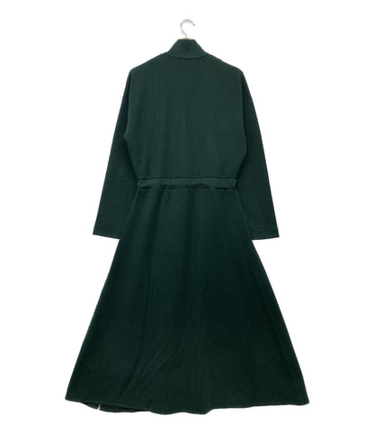 パメオポーズ  長袖ワンピース Bicolor Jersey Dress グリーン      レディース SIZE F  PAMEO POSE