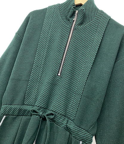 パメオポーズ  長袖ワンピース Bicolor Jersey Dress グリーン      レディース SIZE F  PAMEO POSE