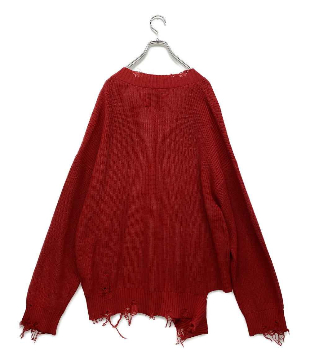 MAISON SPECIAL メゾンスペシャル ニット クラッシュ加工 メンズ SIZE 02