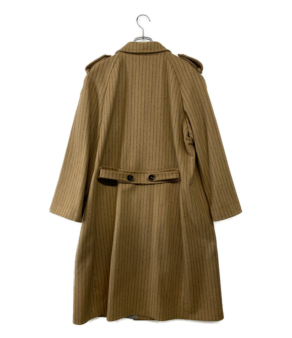 ネヘラ ダブルコート STRIPE THICK SUIT WOOL COAT レディース SIZE XS NEHERA