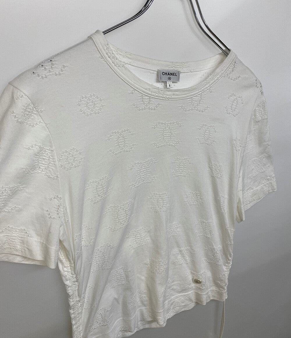 シャネル 半袖Tシャツ ココ クロップド Tシャツ P72733K10463