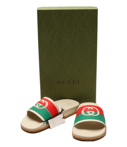 美品 サンダル インターロッキングG ラバーサンダル 655265      レディース   GUCCI