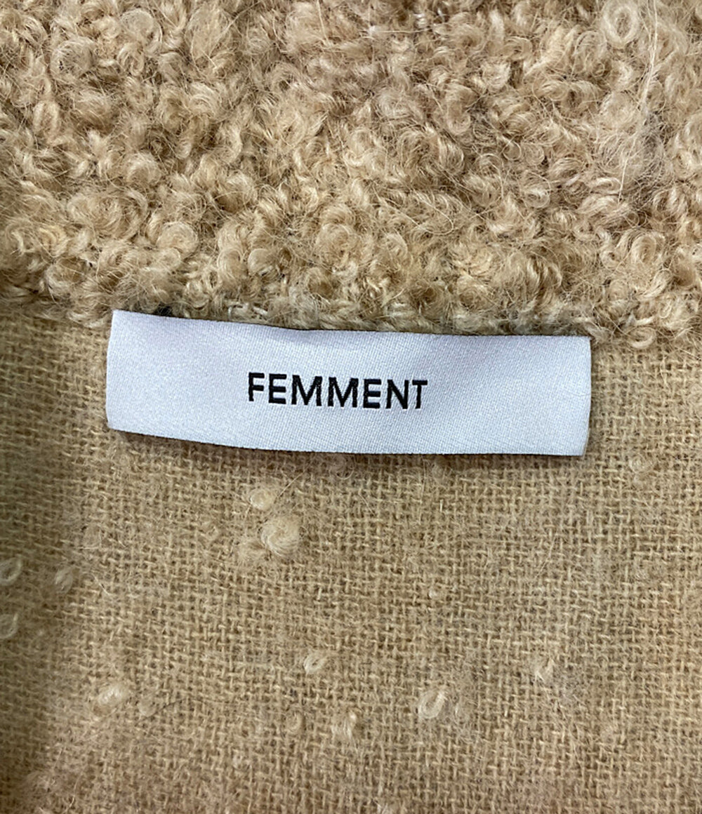 ファモン シャツジャケット オーバーシャツ      レディース SIZE 1  FEMMENT