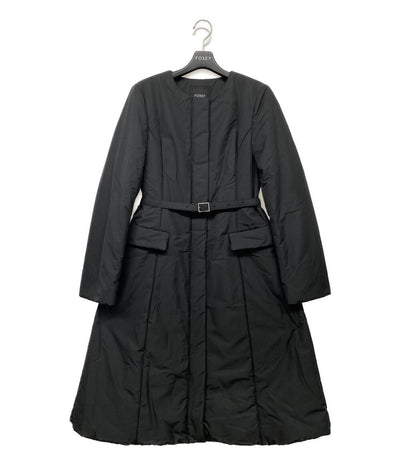 フォクシー 美品 中綿コート ブラック COAT VIOLA      レディース SIZE 38  foxey