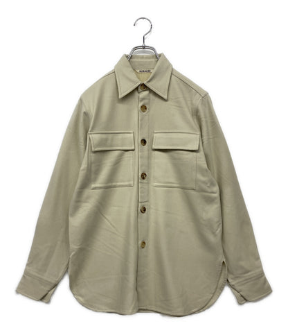AURALEE 長袖シャツ Super Soft Wool Flannel Shirts レディース SIZE - オーラリー