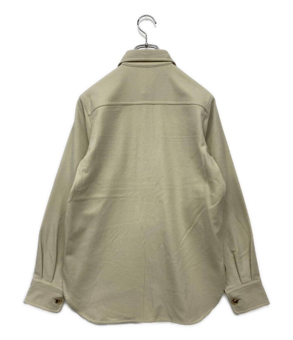AURALEE 長袖シャツ Super Soft Wool Flannel Shirts レディース SIZE - オーラリー