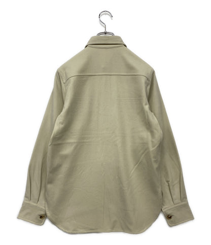 AURALEE 長袖シャツ Super Soft Wool Flannel Shirts レディース SIZE - オーラリー