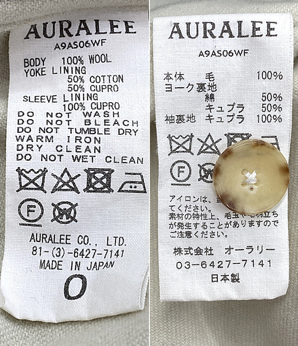 AURALEE 長袖シャツ Super Soft Wool Flannel Shirts レディース SIZE - オーラリー