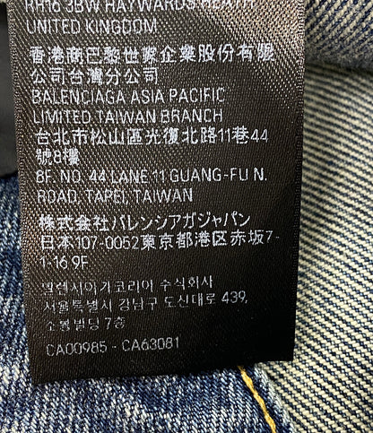 バレンシアガ  デニムパンツ ダメージ加工 BAGGY PANTS      レディース SIZE S  BALENCIAGA