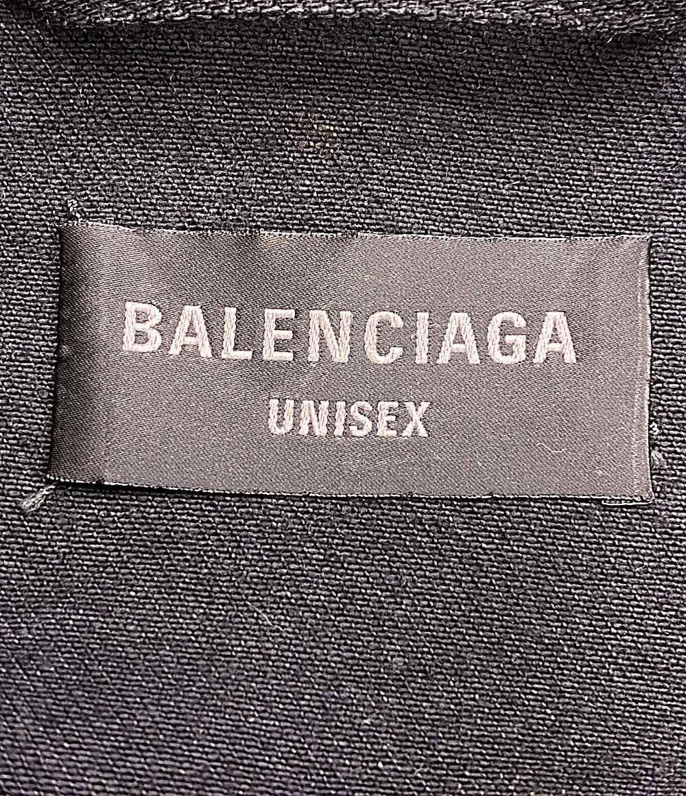 バレンシアガ  デニムジャケット 748022 SUPER DESTROYED DENIM JACKET      メンズ SIZE 2  BALENCIAGA