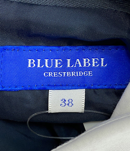 ブルーレーベル・クレストブリッジ ワンピース グレンチェック     55J28-869-29 レディース SIZE 38  BLUE LABEL CRESTBRIDGE