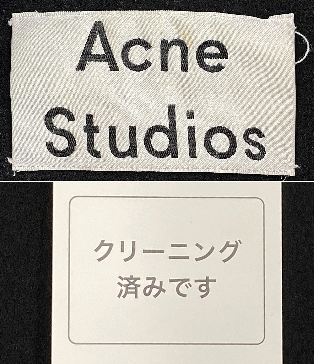 アクネステュディオス  ウールコート ブラック      レディース SIZE 34  Acne Studios