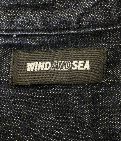 ウィンダンシー 長袖デニムシャツ WDS-CLC-2-01      メンズ SIZE S  WIND AND SEA