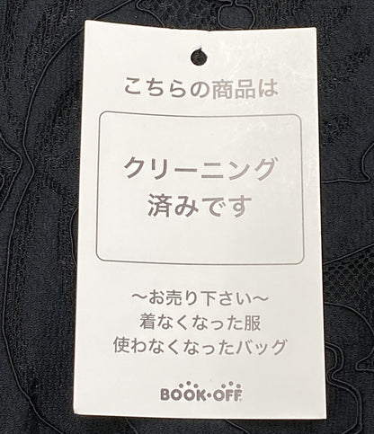 ヌメロヴェントゥーノ  七分袖ワンピース 24s-h042-4708 ブラックレース      レディース SIZE 38  N°21