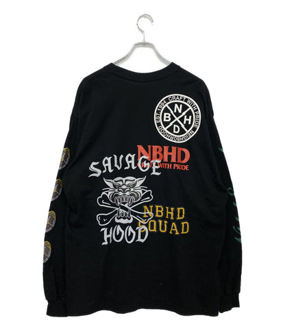 ネイバーフッド  長袖Ｔシャツ NH.TEE LS-17 マルチ BLK 2024FW     メンズ SIZE XXL  NEIGHBORHOOD