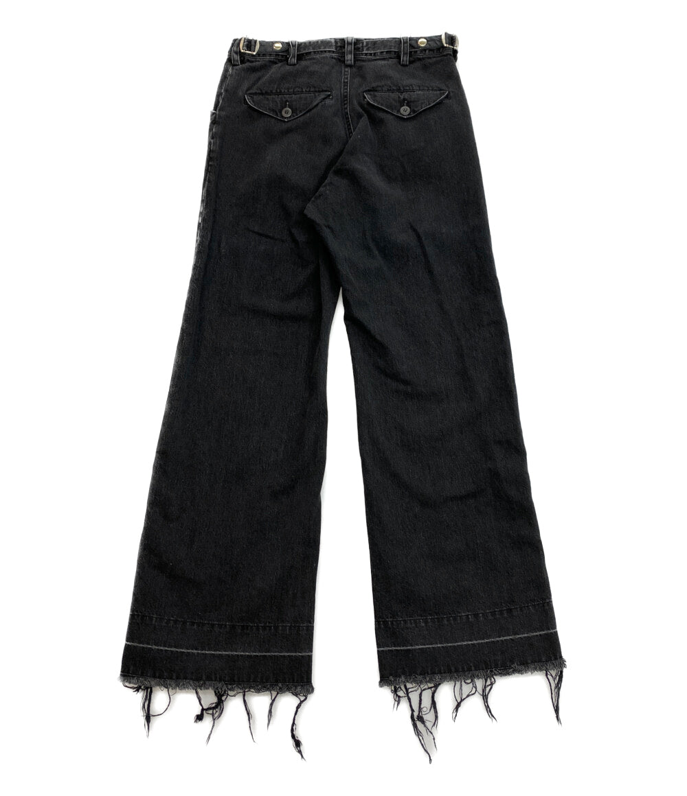 TAMME タム デニムパンツ 98 DENIM SLACKS ブラック 24a0194 メンズ SIZE -