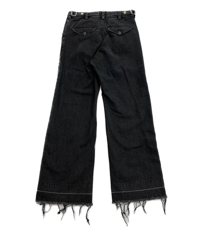 TAMME タム デニムパンツ 98 DENIM SLACKS ブラック 24a0194 メンズ SIZE -