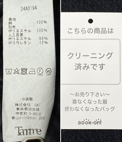 TAMME タム デニムパンツ 98 DENIM SLACKS ブラック 24a0194 メンズ SIZE -
