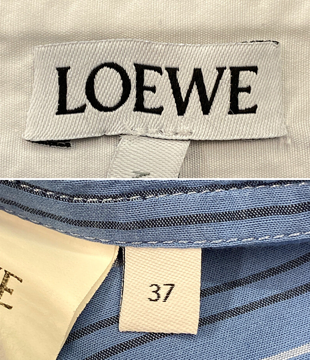 ロエベ  長袖シャツ ストライプ ブルー      メンズ SIZE 37  LOEWE