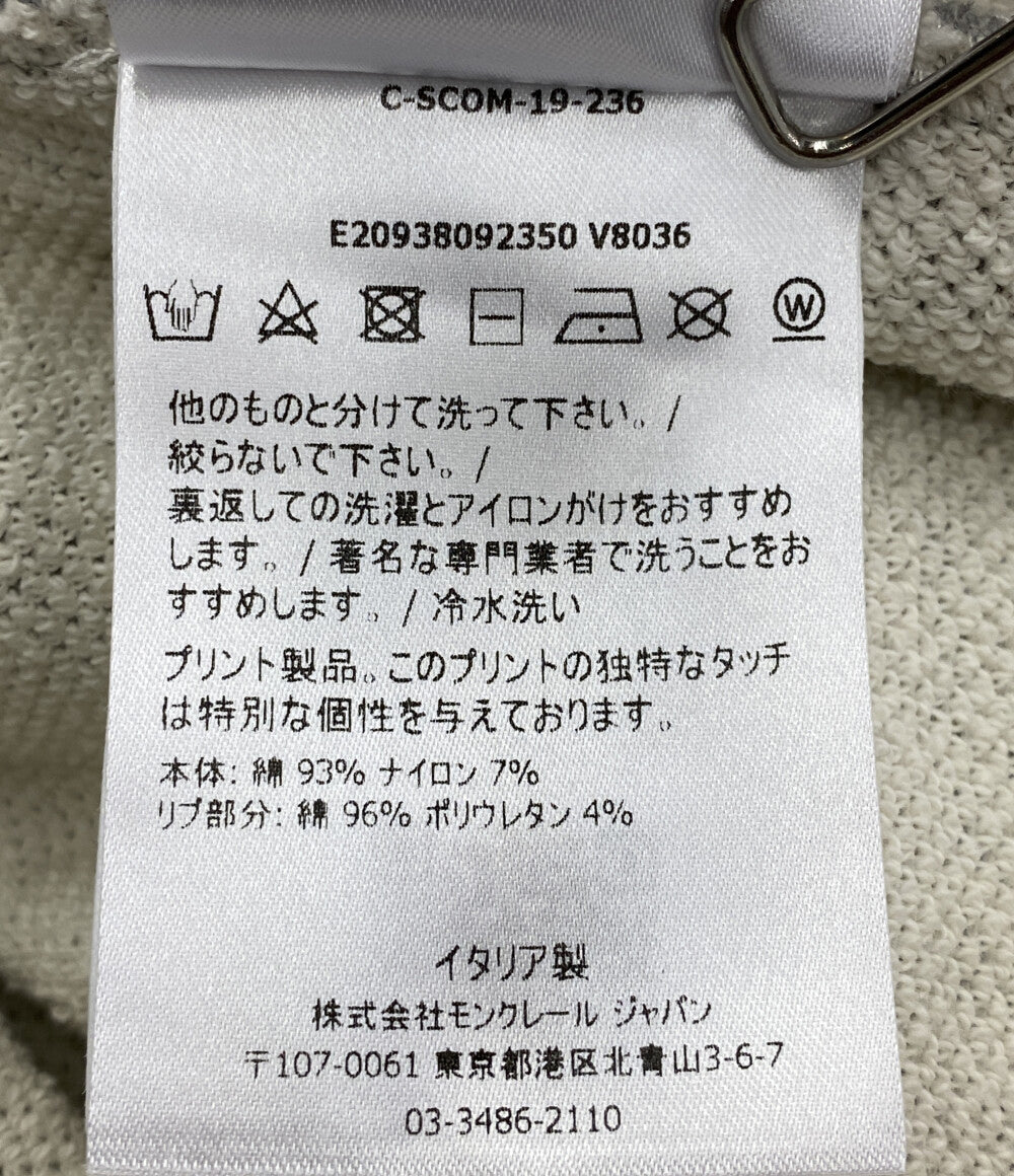モンクレール LIFEプリントスウェット レディース SIZE M MONCLER