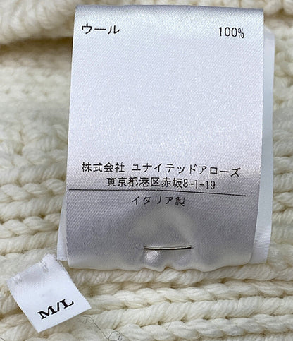 セシリー バンセン 長袖カーディガン ホワイト       レディース SIZE M/L  CECILIE BAHNSEN