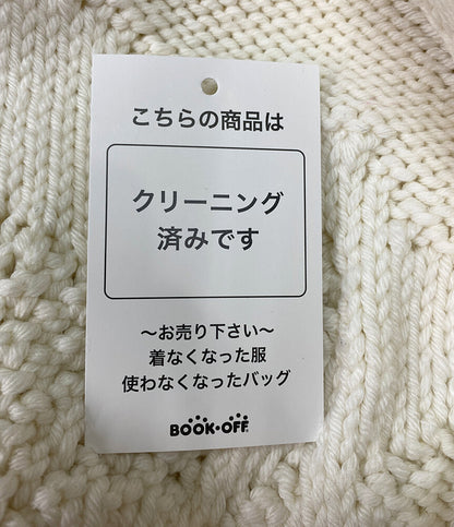 セシリー バンセン 長袖カーディガン ホワイト       レディース SIZE M/L  CECILIE BAHNSEN