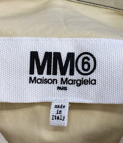 エムエムシックス  メゾンマルジェラ ベージュ シャツワンピース     S52CT0609 S47294 レディース SIZE M  Maison Margiela MM6