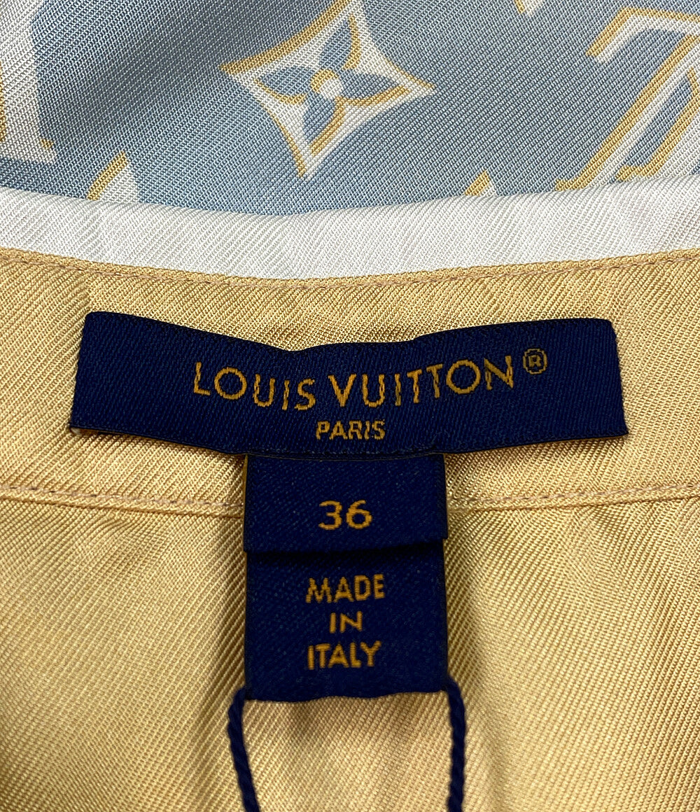 ルイヴィトン 美品 長袖シャツ シルク マルチカラー      メンズ SIZE 36  LOUIS VUITTON