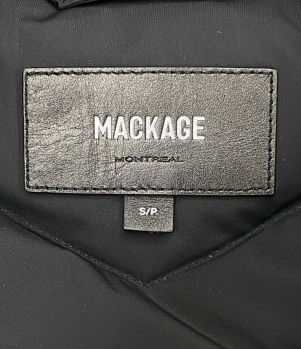 マッカージュ  ダウンコート ブラック      レディース SIZE S  MACKAGE