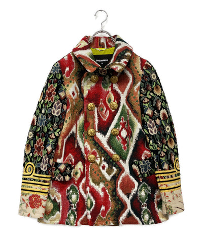 ディースクエアード コート マルチカラー S75AA0379 レディース SIZE 38 DSQUARED2