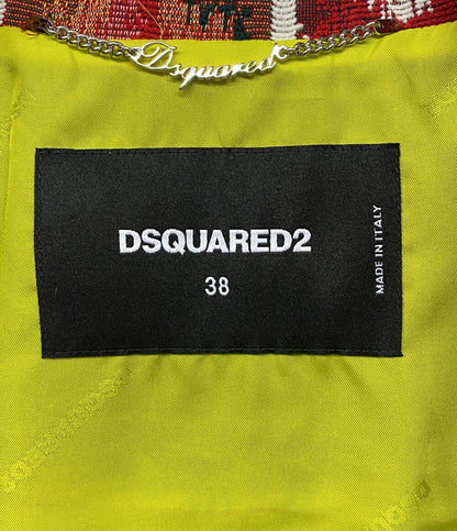 ディースクエアード コート マルチカラー S75AA0379 レディース SIZE 38 DSQUARED2