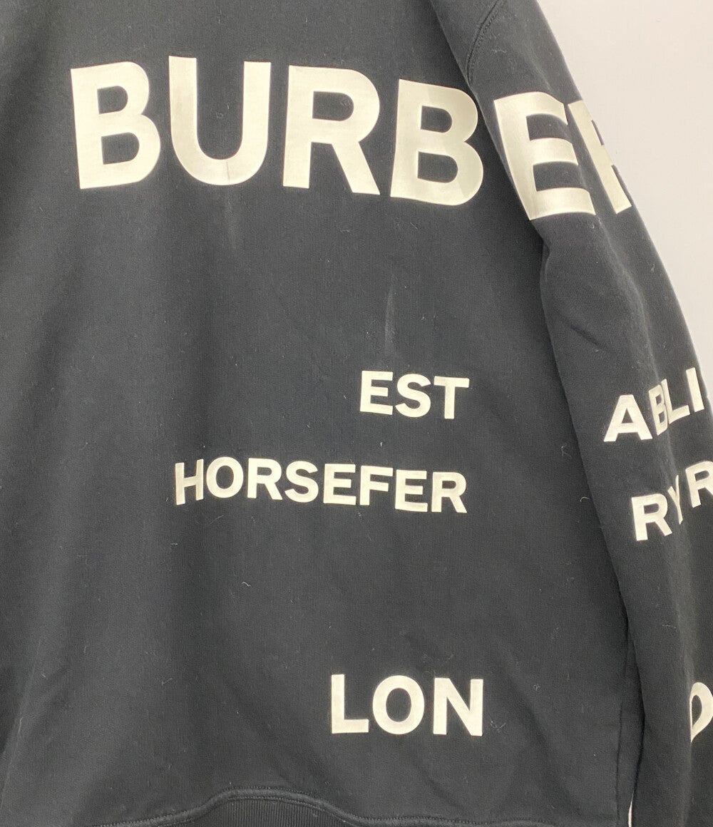 バーバリー  スウェット ロゴ ブラック      メンズ SIZE XL  BURBERRY