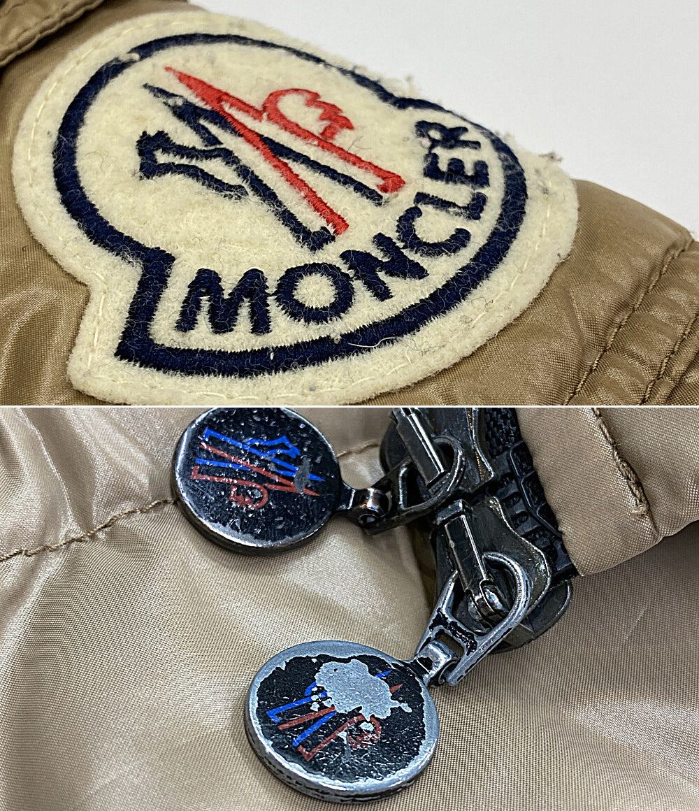 モンクレール  ダウンジャケット ベージュ      レディース SIZE 00  MONCLER