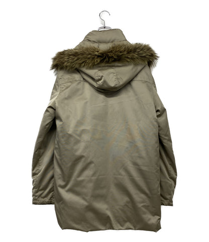 モンクレール  ダウンジャケット CEZANNE ファー ベージュ      メンズ SIZE 2  MONCLER