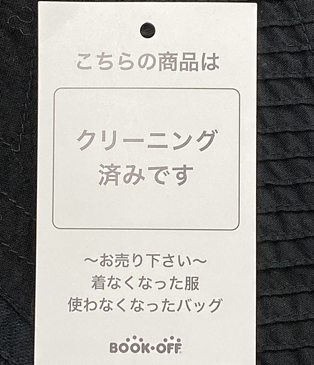 ヤッコマリカルド 長袖シャツ バンドカラー ブラック     1510800-21 レディース SIZE 1  YACCO MARICARD