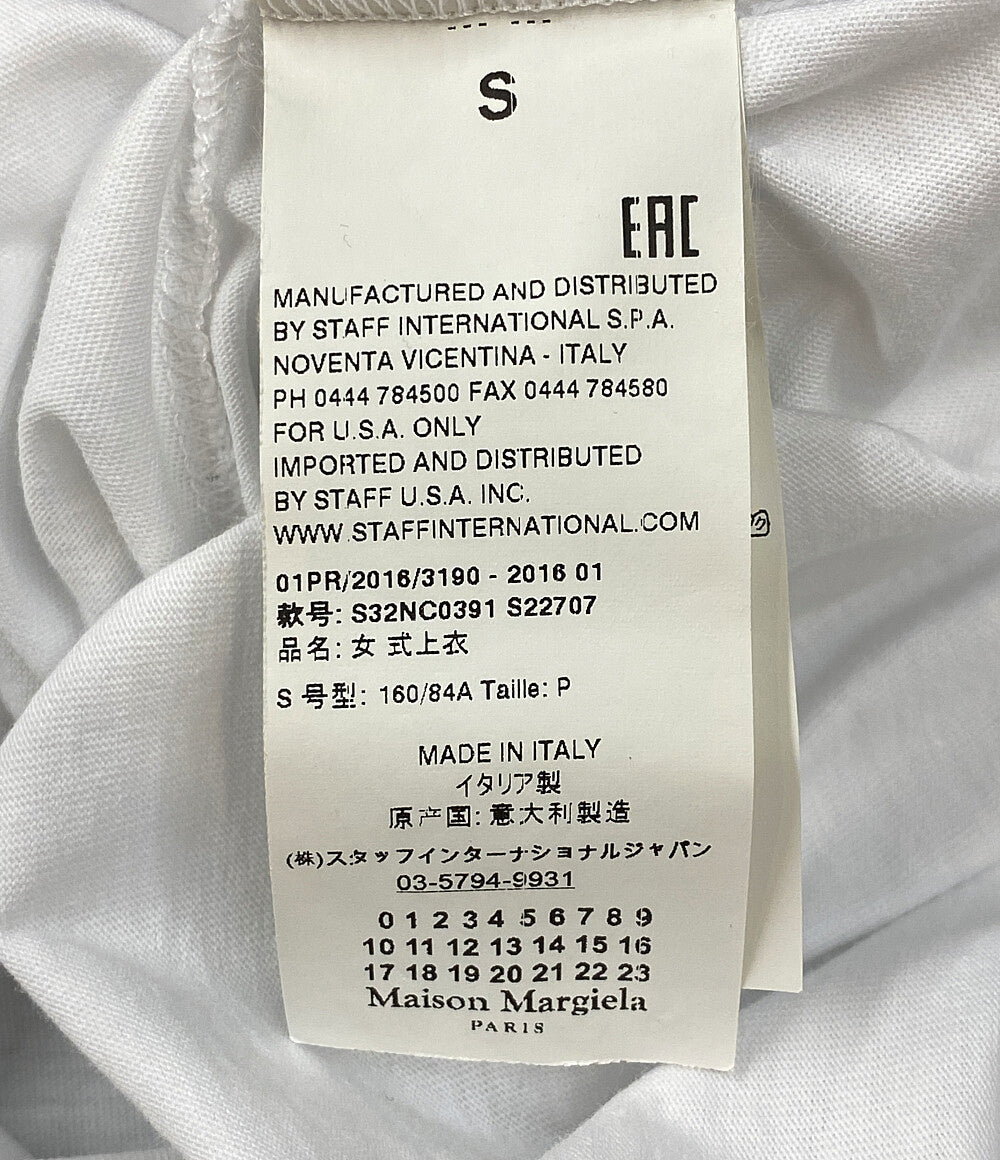 Maison Margiela エムエムシックス カットソー MM6 F3-451 レディース SIZE S メゾンマルジェラ