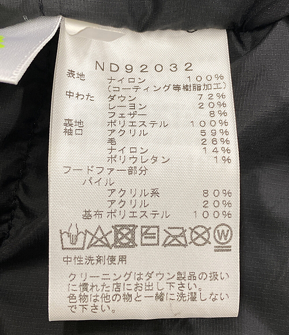 ザノースフェイス ダウンジャケット アンタークティカ ND92032 ブラック メンズ SIZE S THE NORTH FACE