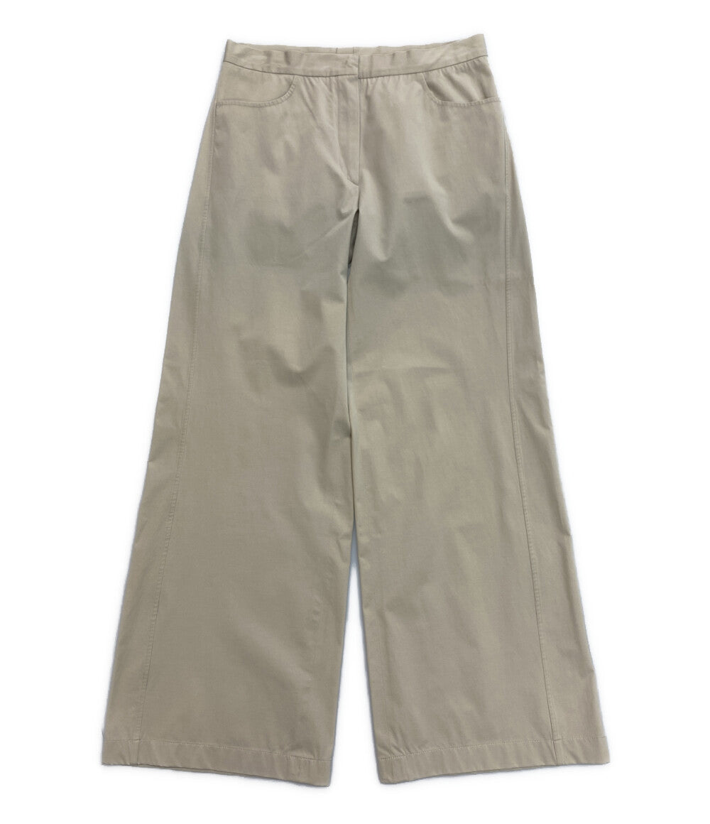 Jil sander パンツ ベージュ フレア レディース SIZE 36 ジルサンダー