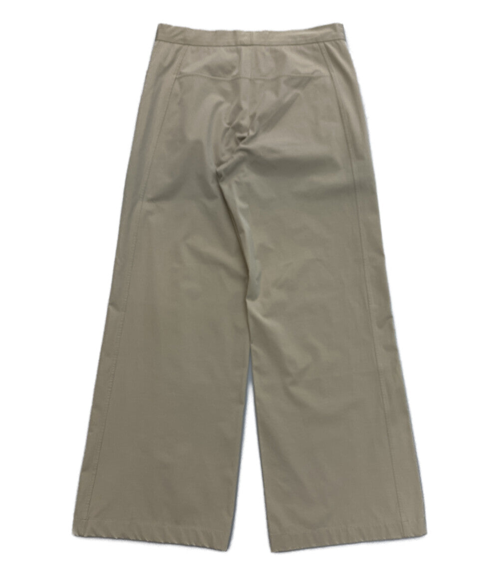 Jil sander パンツ ベージュ フレア レディース SIZE 36 ジルサンダー