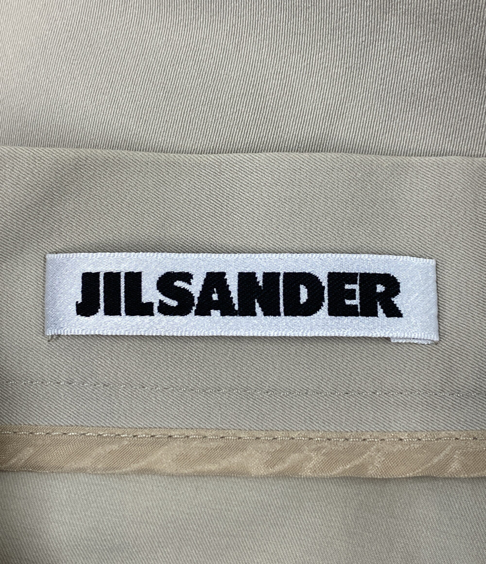 Jil sander パンツ ベージュ フレア レディース SIZE 36 ジルサンダー