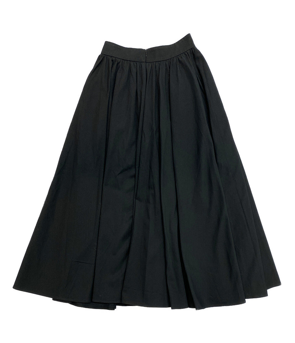 パトゥ スカート Aライン ブラック     24S-SK064-0074 レディース SIZE 34  PATOU
