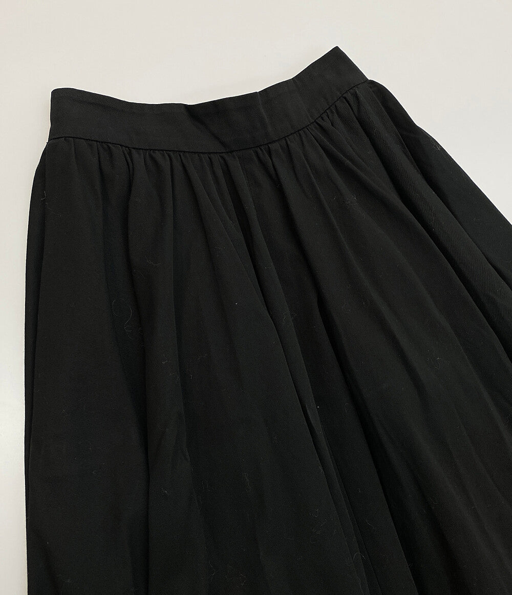 パトゥ スカート Aライン ブラック     24S-SK064-0074 レディース SIZE 34  PATOU