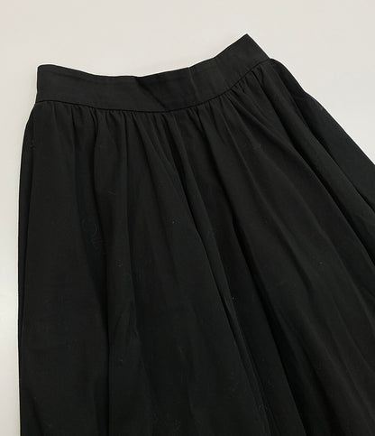 パトゥ スカート Aライン ブラック     24S-SK064-0074 レディース SIZE 34  PATOU