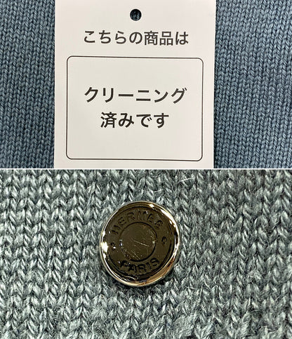 エルメス  Lニット カシミヤ フルジップ       レディース SIZE 36  HERMES