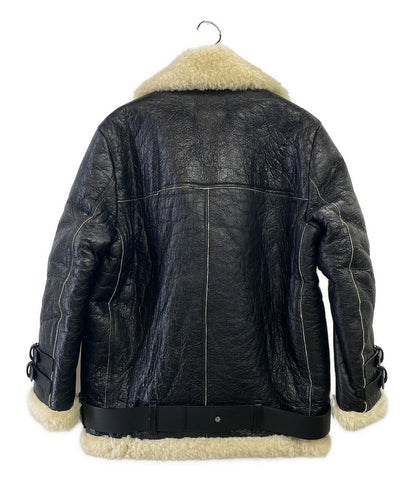 アクネステュディオス ムートンジャケット ダブルライダース レディース SIZE 34 Acne Studios