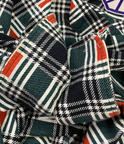 花、太陽、雨 長袖シャツ Printed Flannel Shirt      メンズ SIZE XL