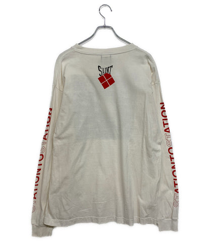 セントマイケル 長袖Ｔシャツ DavidBowie     SM-A22-0000-074 メンズ SIZE L  SAINT MICHAEL