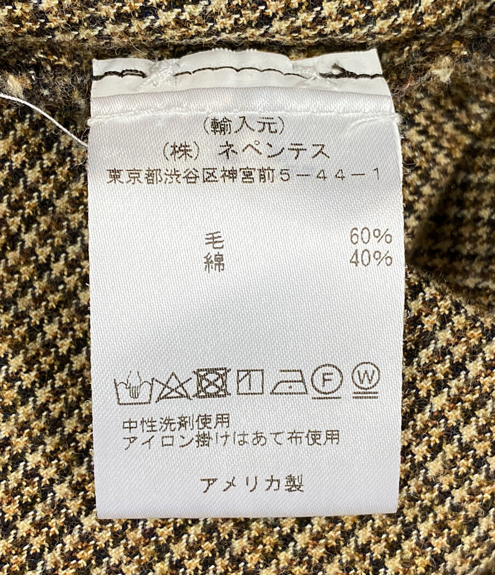 AiE エーアイイー 長袖シャツ チェック メンズ SIZE M